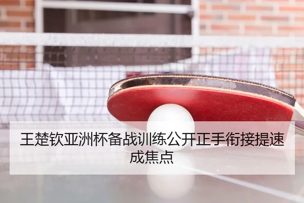 王楚钦亚洲杯备战训练公开正手衔接提速成焦点